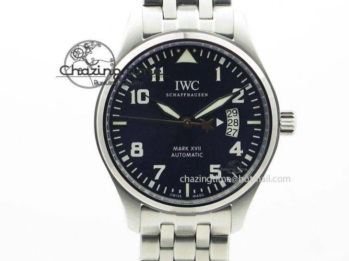 MIROTIME 0512 Aquatimer Chrono IW376803 V6F 1:1 Best Edition Blue Dial On Rubber Strap A WellDesigned 7282
